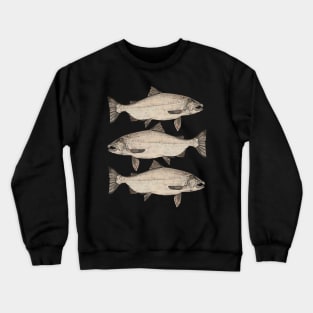 SIDEWAYS SILVER Crewneck Sweatshirt